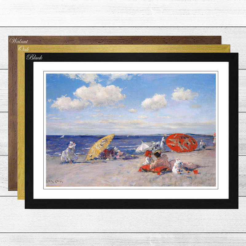 William Merritt - Single Picture Frame Painting, Black
