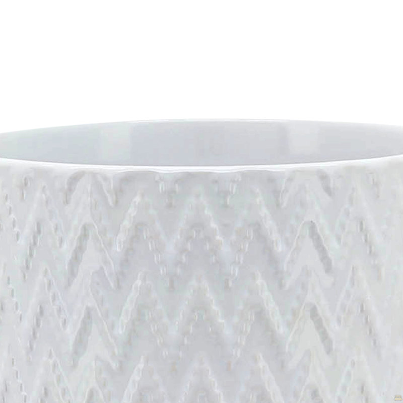 PLATEAU 5 "AVEC SUPPORT CHEVRON, BLANC