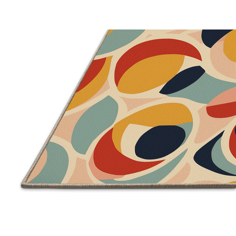Zippy Streak Rug, Rectangle 5' x 8'