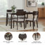 Duley Dining Table And 4 Chairs (Set Of 5)