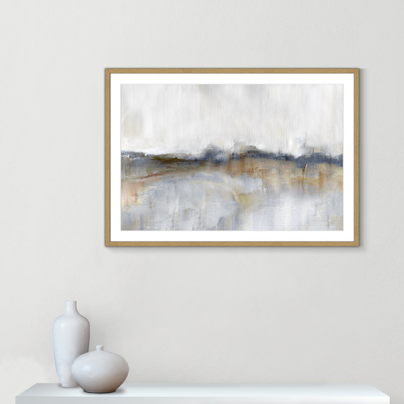 Autumnal Tide par - impression, H 29,5 po x l 41,5 po x P 0,75 po, Encadré naturel