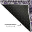 Tapis mauve Premium lavable à la machine Cerrito AMF566-109607151