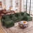 Chenille verte