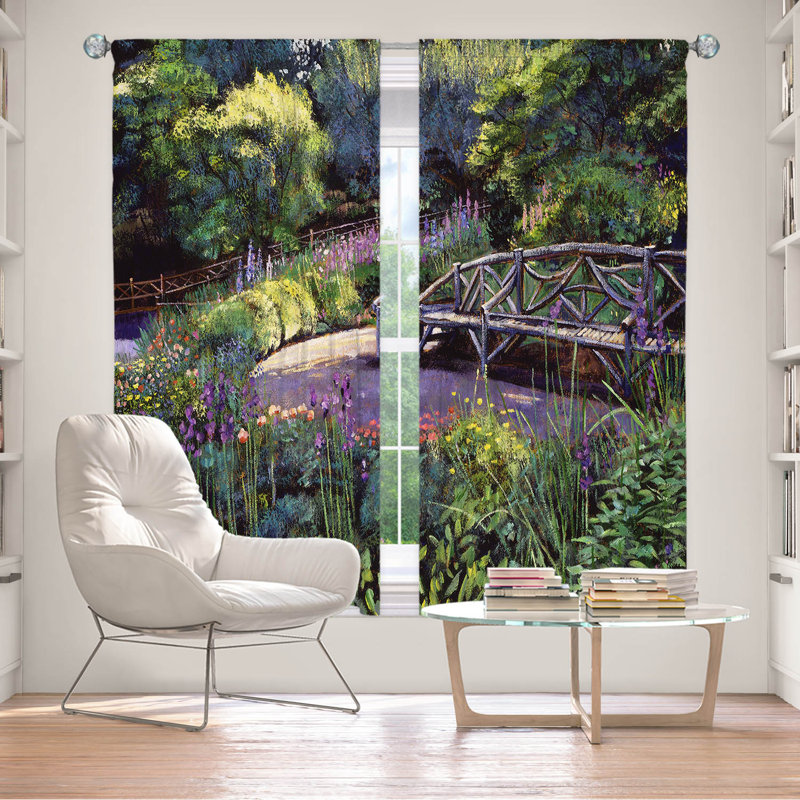 Rideau simple obscurcissant avec passe-tringle Delaughter, L 40 po x L 82 po