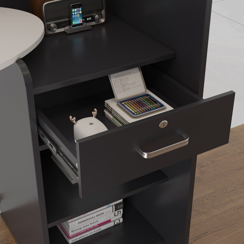 Rectangle Solid + Manufactured Wood Reception Desk