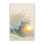 Motif de vagues dorées au coucher du soleil II