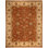 Wool Oriental Area Rug in Rust/Beige