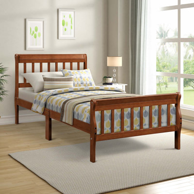 Christela Solid Wood Platform Bed -  Red Barrel StudioÂ®, 59C8230F62ED40028C757863A793BFFD