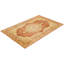 Tapis brun noué à la main de conception unique et unique 6 pi 3 po x 9 pi 6 po Oakhur