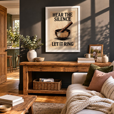 Hear The Silence Vintage - Print