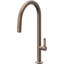 Pull-Down Kitchen Faucet With Button Sprayer - High Arc Spout-1862993671-1862993676