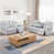 Tissu blanc / gris est en rupture de stock