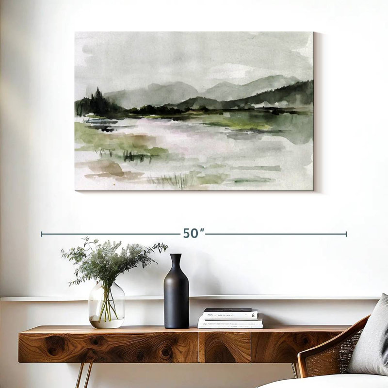Alvord Lake Mist I, H 26 po x l 39 po