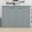 Lit escamotable moderne dans une armoire-378383235