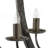 4 - Light Metal Chandelier, Hanging Light Fixture With Adjustable Chain For Kitchen Dining Room Foyer Entryway, Bulb Not Included
