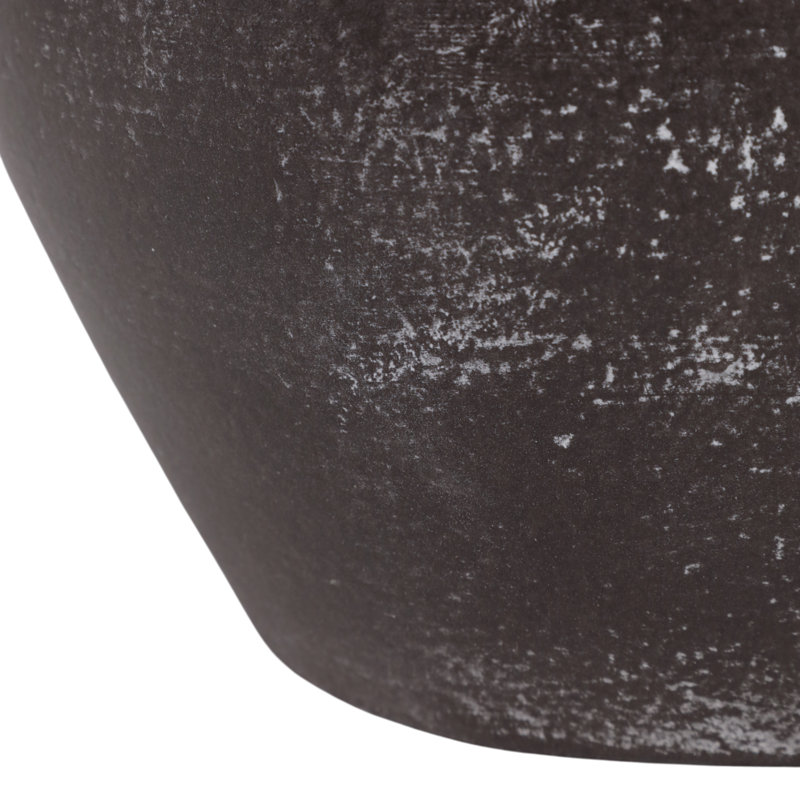 Kenith Terracotta Vase With Handle, Brun