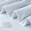 Couverture douce et soyeuse en fibre de viscose et d'édredon réversible-113030375-113030374