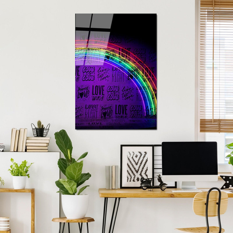 Superbe peinture murale en verre trempé 27,6 po x 39,4 po | 100% verre trempé, épaisseur: 0,16 pouce | Décoration élégante pour le salon ou le bureau, durable et facile à nettoyer, idée de cadeau parfaite
