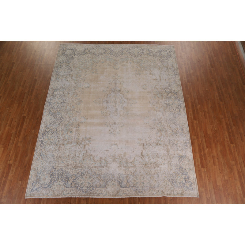 Tapis traditionnel délavé 10 x 12