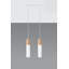 Dubin 2 - Light Kitchen Island;Cylinder;Cluster Pendant-863828820