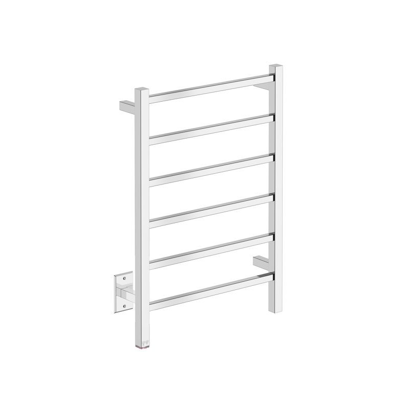 Cubic 4 Wall Towel Rack, Polished Stainless Steel