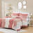 Full/Queen Ombre Shaggy Faux Fur Comforter Set With Hypoallergenic Filling And Antimicrobial Treatment For Cozy And Stylish Bedding-119369703