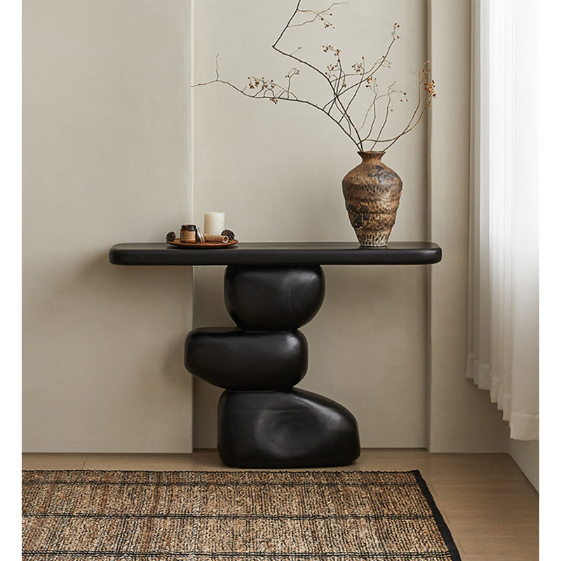 Table console Wabi-Sabi, H 30,7 po x l 55,1 po x P 11,8 po