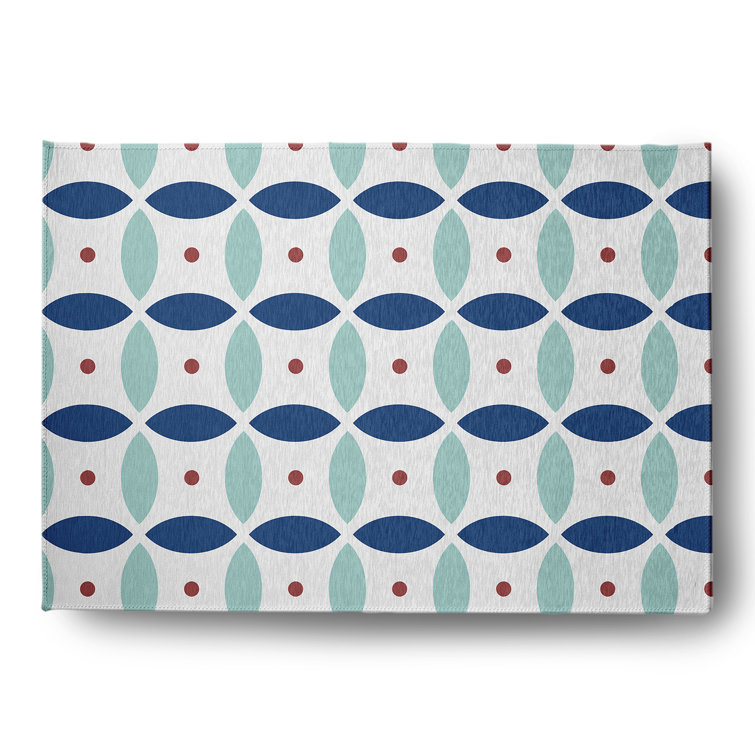 Cynarra Chenille Geometric Indoor Rug