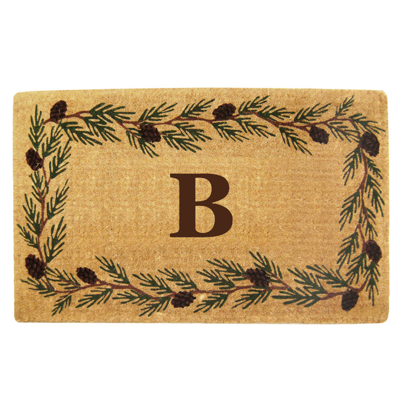 Tapis de porte antidérapant pour l'extérieur, B, L 22 po x L 36 po