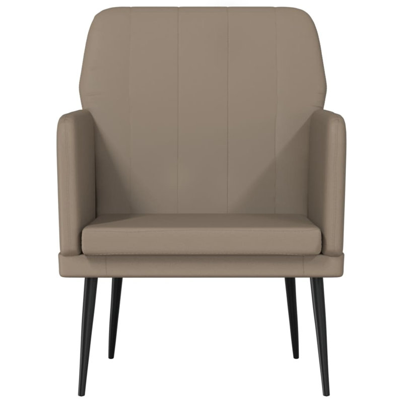 Upholstered Accent Chair, Cappuccino