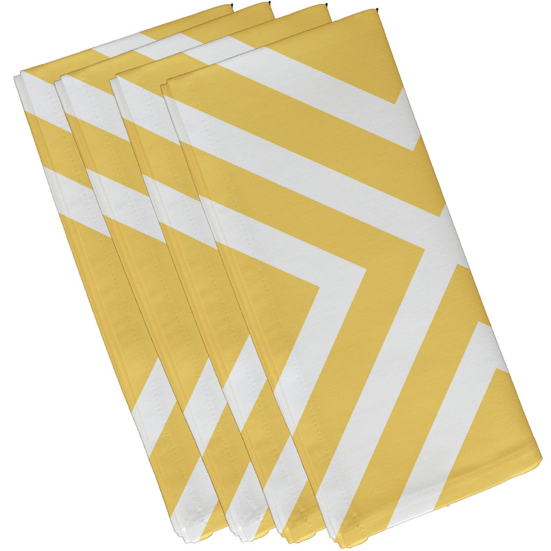 Serviettes Valen, L 18 po x L 18 po, Citron