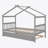 Annais Wooden House Bed with Trundle-958705459-958705448