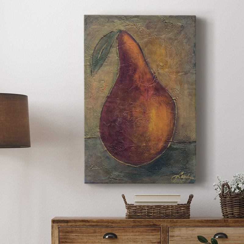 Poire II - Cavas enveloppés de galerie, H 27 po x l 18 po