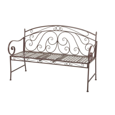 Netherfield Metal Outdoor Bench