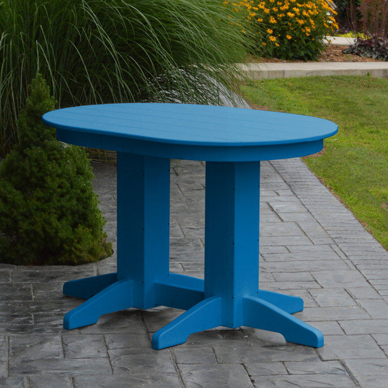 Ensemble repas 5 pièces Nettie, Bleu, L 48 po x l 33 po