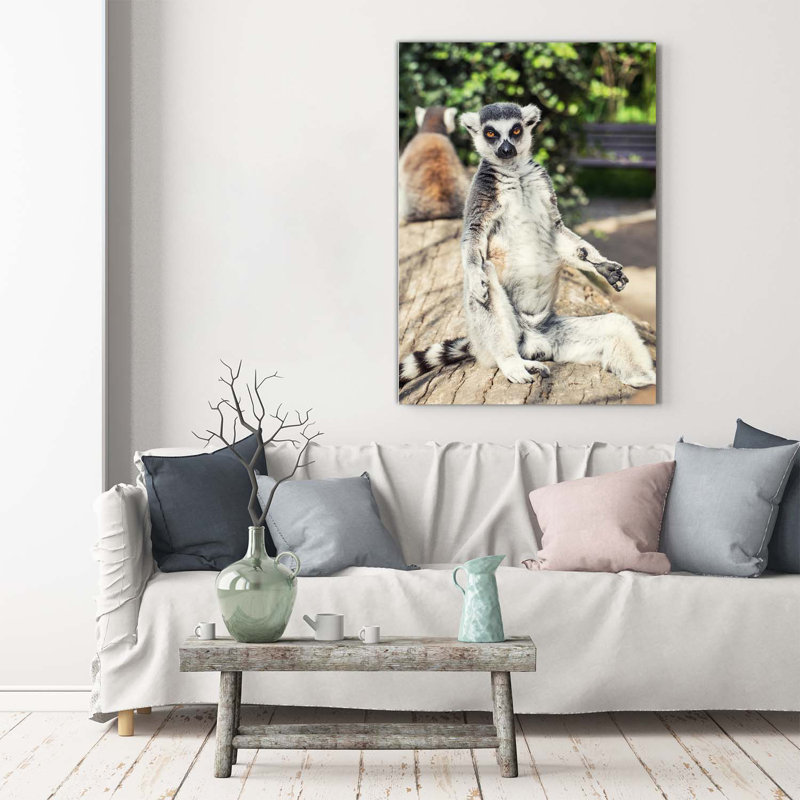 Lemur - Wrapped Canvas Print