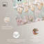 «Champagne Mint and Pink Glass Collection», art mural sur toile -1196204680-1196204694