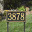 Egg and Dart 1-Line Lawn Address Sign-686843607-686843600
