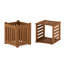 Boîte à fleurs en bois Dillan-328108184