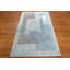 Petit tapis décoratif de 3 x 5 po, tapis en laine noué à la main, tapis géométrique brun gris neutre, tapis luxueux de style abstrait moderne de style indien Josef