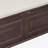 Rustic Multifunctional Storage Bench (Espresso+Beige)-950131307