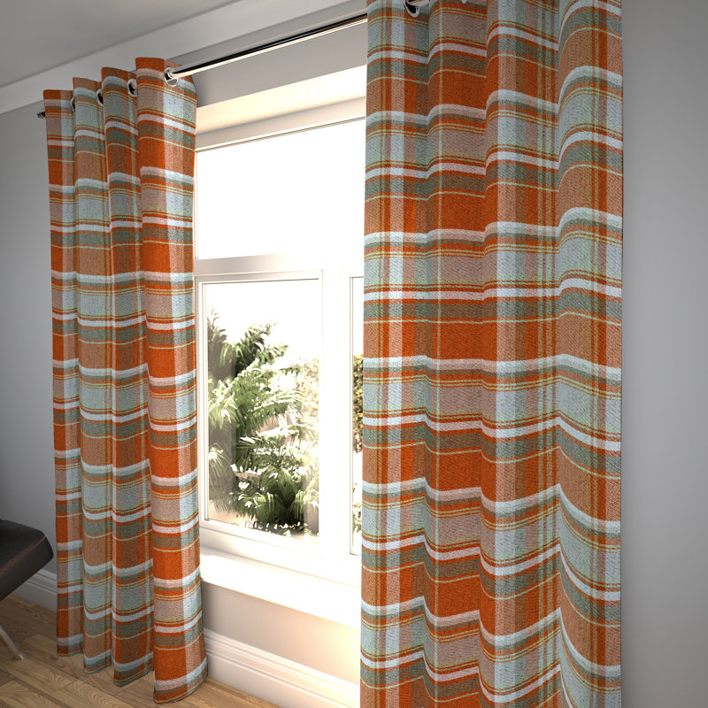 Coralino Blackout Curtain Pair, 228 W x 182 D cm