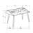 4-Compartment Writing Desk