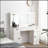 Vanity Table With Lighted Mirror, Vanity Desk With 3 Drawers And Storage Cabinet,3 Color Lighting Modes Adjustable Brightness, White Color