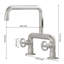 Robinet de cuisine VIBRANTBATH-92892684