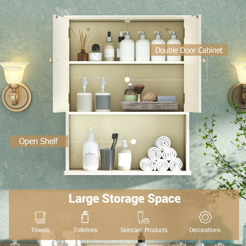 Bathroom Cabinet, Beige