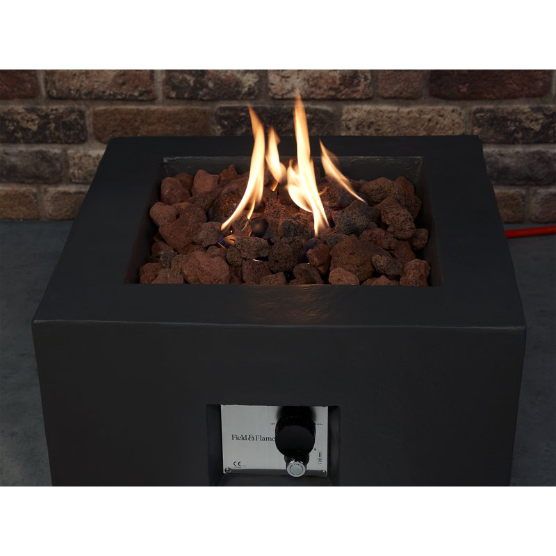 Square Natural Gas Smokeless Fire Pit