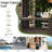 Rectangular Outdoor Bar Table , 21.63 " W 39.37 " D