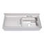 Station de lavage des mains avec robinet L 47,2 po x l 19,5 po