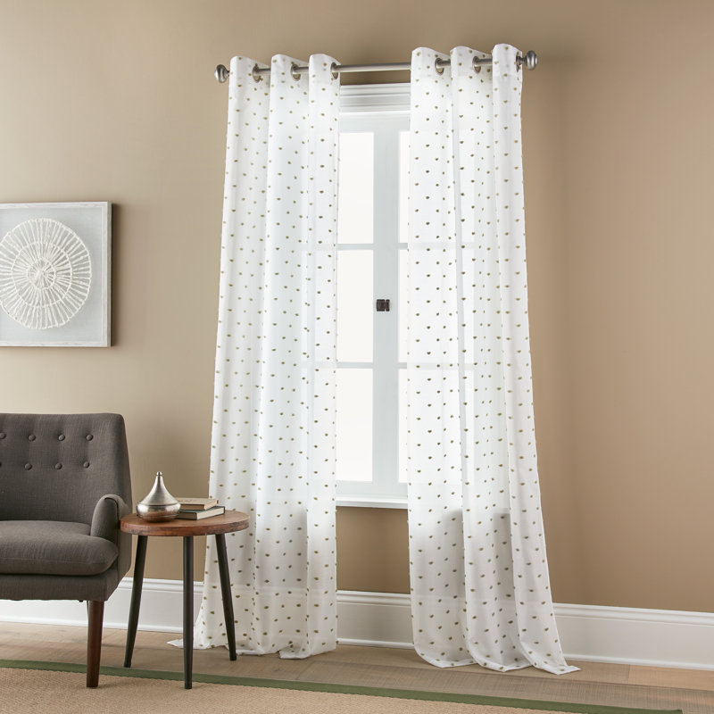 Wareham Sheer Curtain Pair, Green